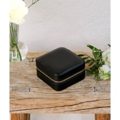 Maison Scarlett Boite a bijoux de voyage carree Corinne*Femme Coffret Bijoux