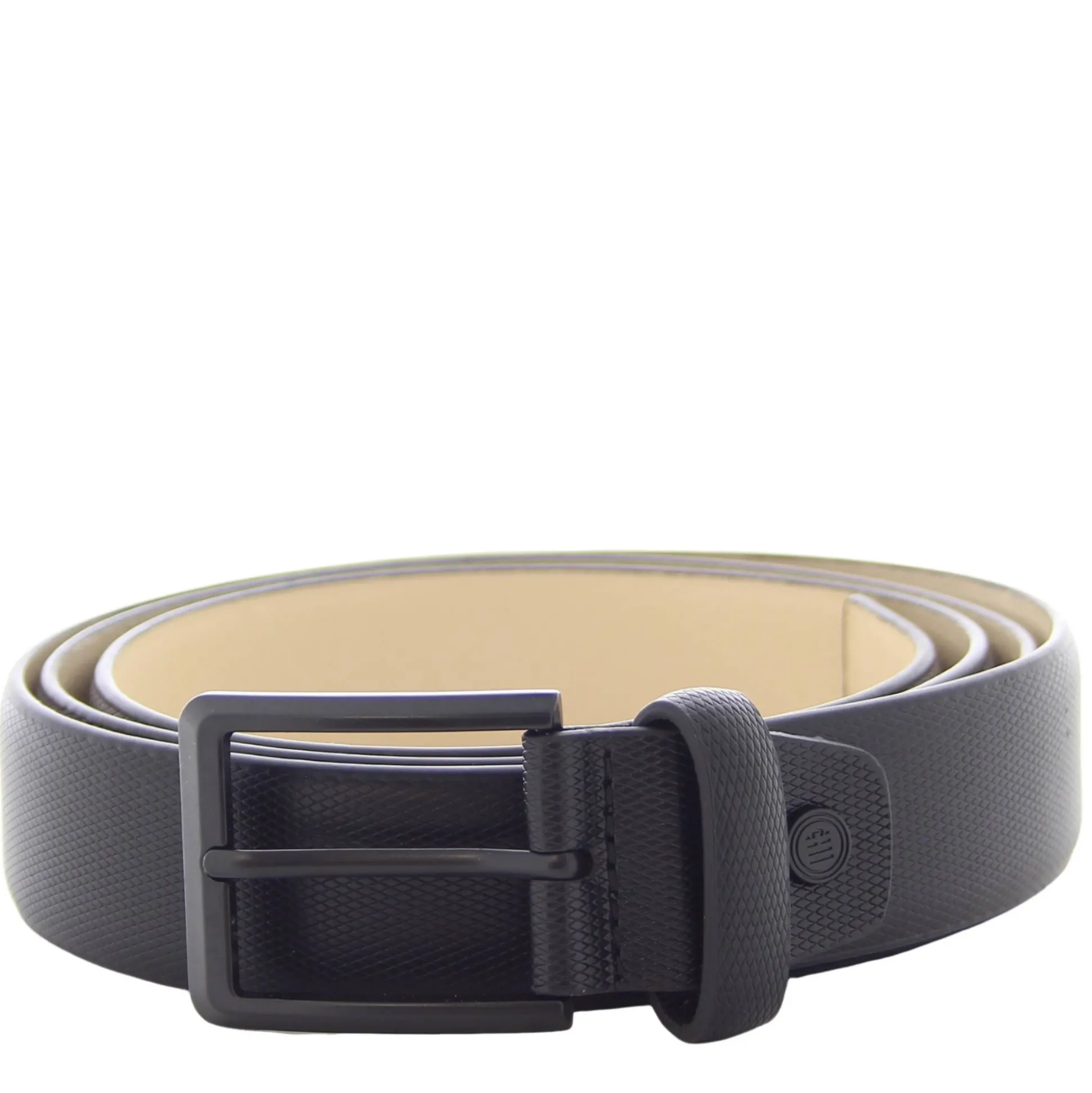 Serge Blanco Ceinture cuir graine mat avec boucle*Homme Ceintures