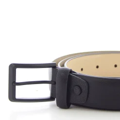 Serge Blanco Ceinture cuir graine mat avec boucle*Homme Ceintures