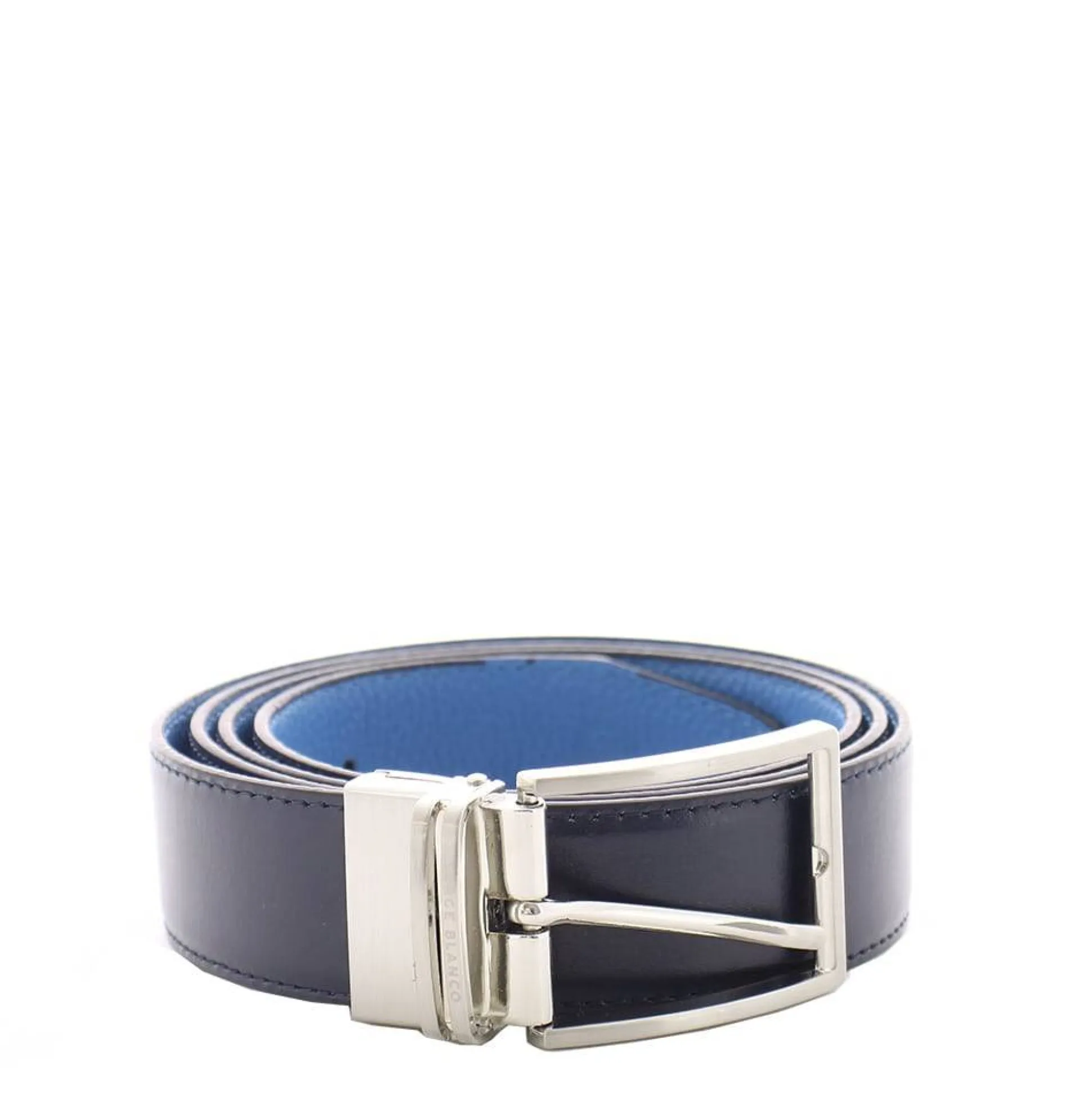 Serge Blanco Ceinture homme en cuir a boucle rectangulaire 110 cm*Homme Ceintures