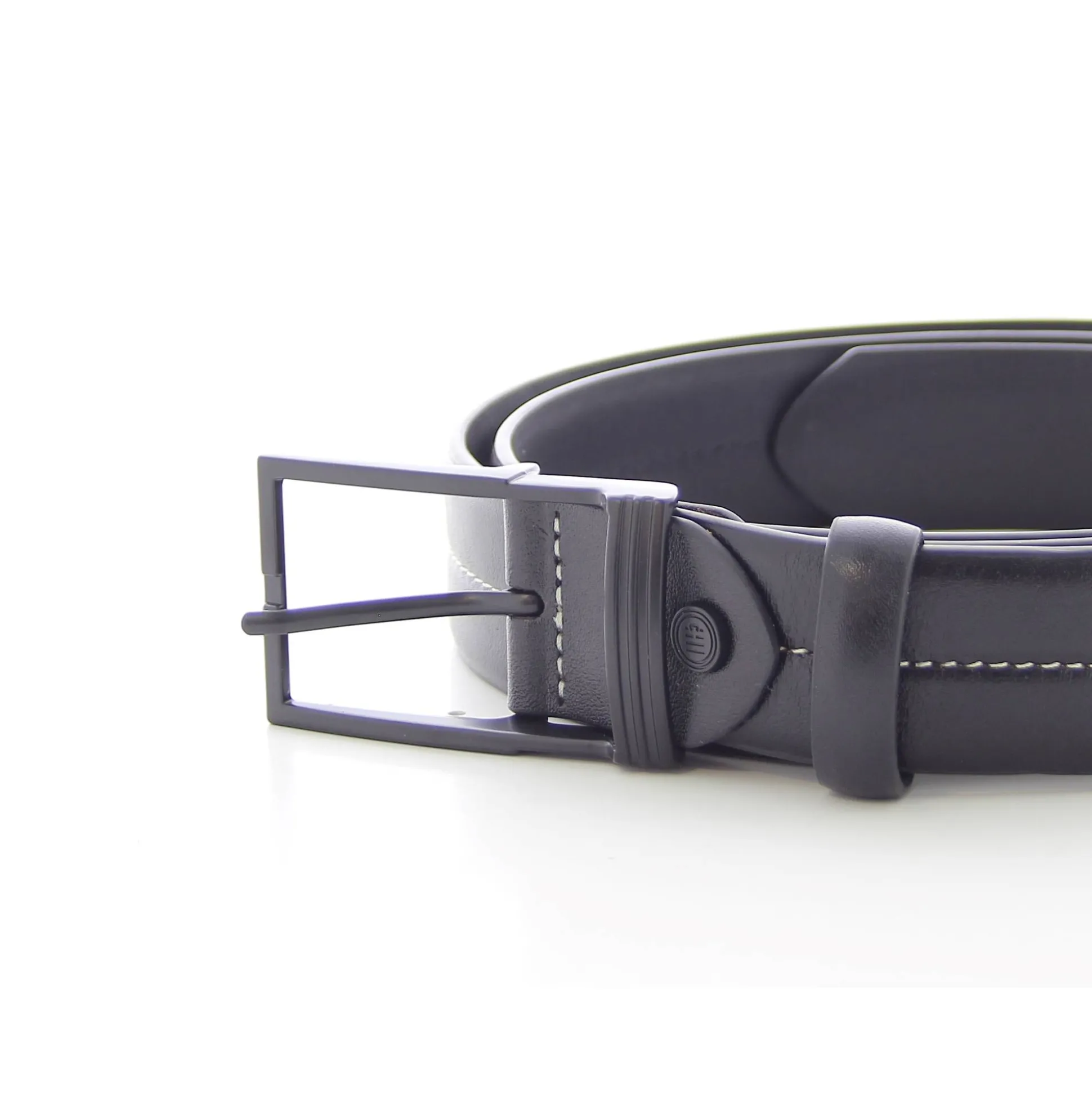 Serge Blanco Ceinture homme en cuir avec surpiqures*Homme Ceintures