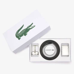 Lacoste Coffret ceinture reversible + 2 boucles*Homme Ceintures