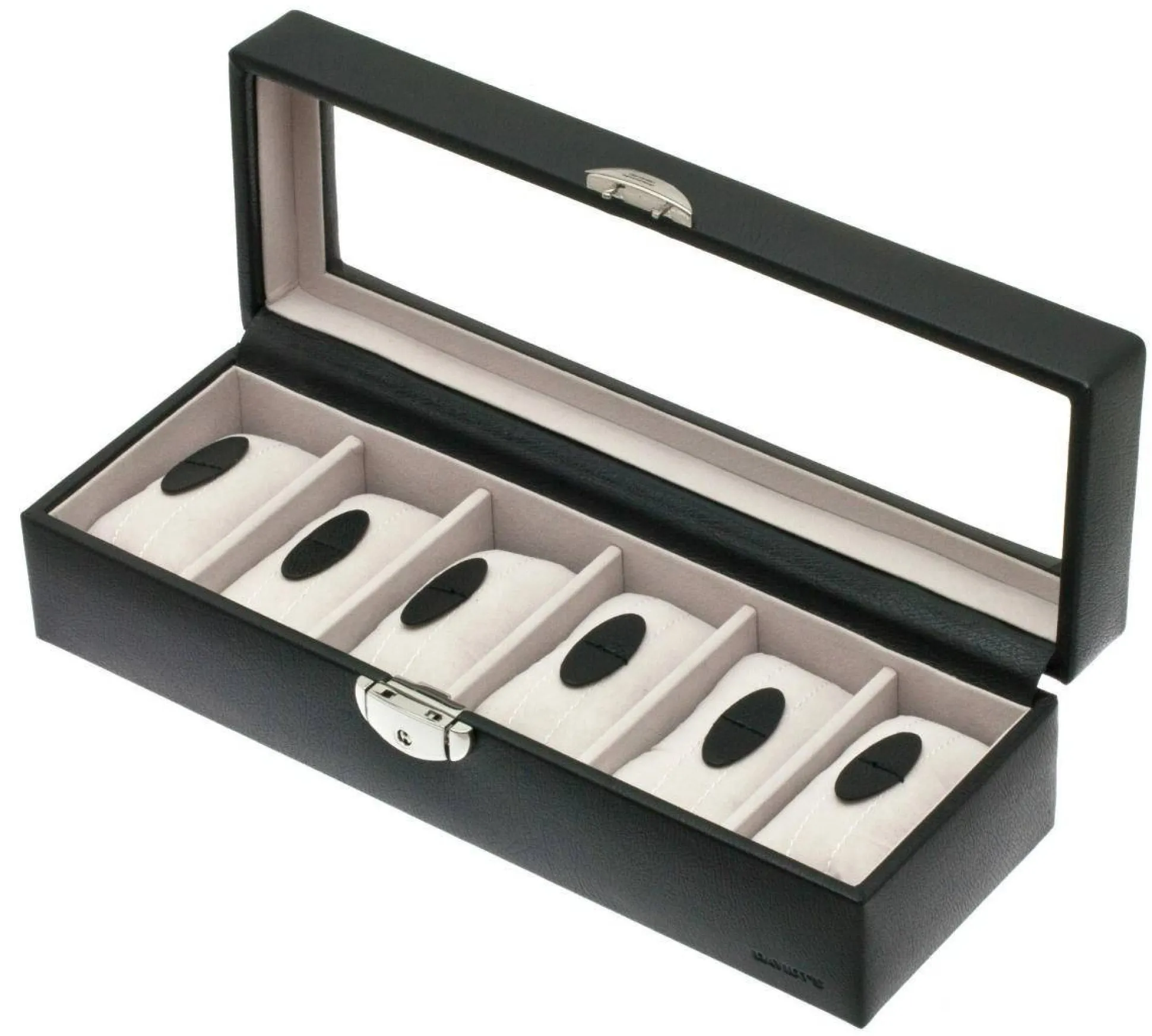 Davidts Coffret vitre pour 6 montres Euclide*Femme Coffret Bijoux