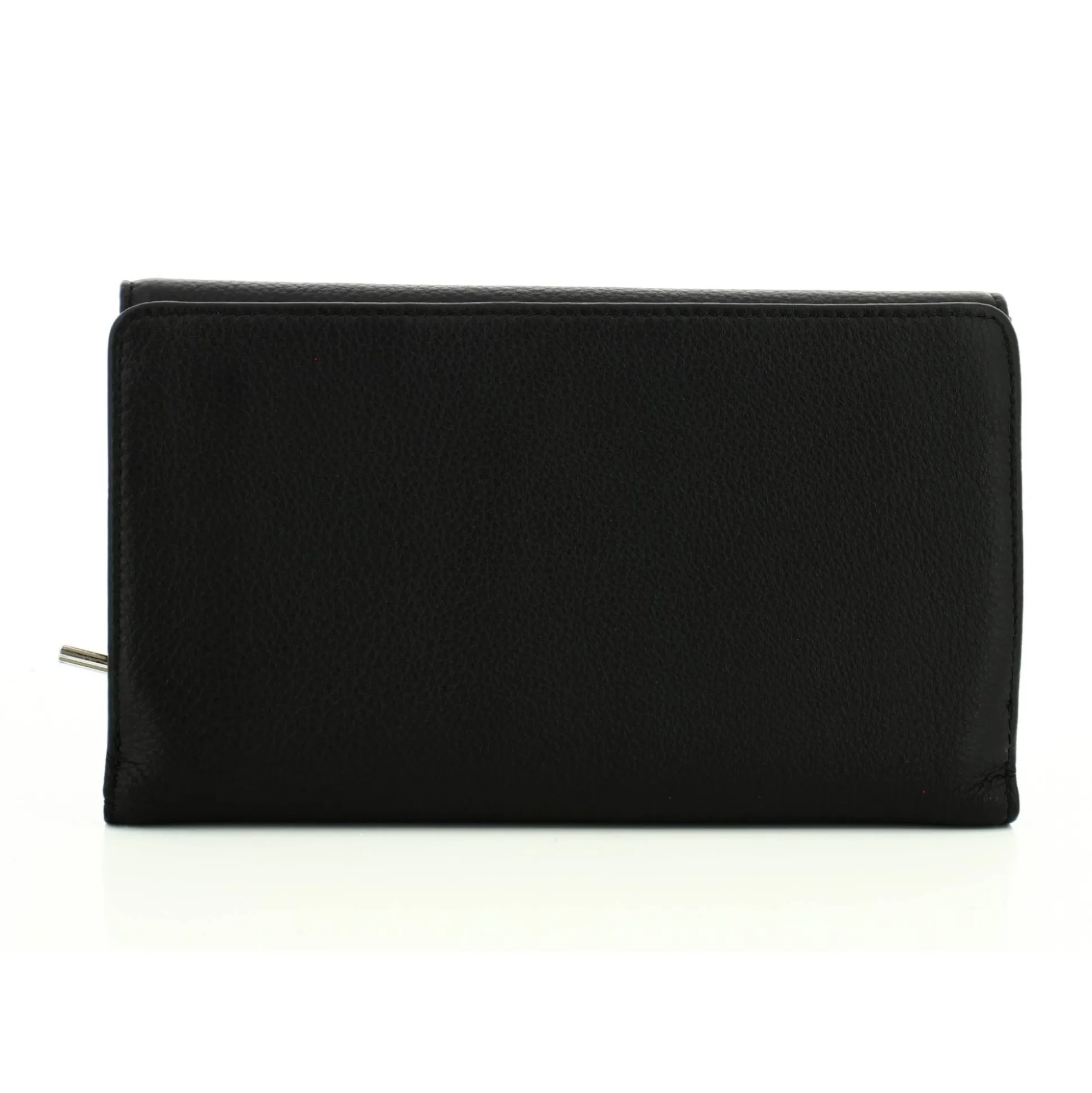 Mocca Compagnon a rabat Dana en cuir graine*Femme Portefeuilles Femme