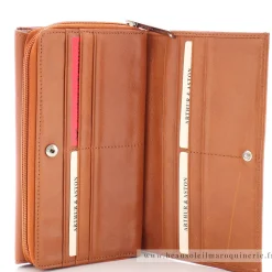 Arthur Aston Compagnon a rabat Juliette en cuir*Femme Porte-Chéquier Femme