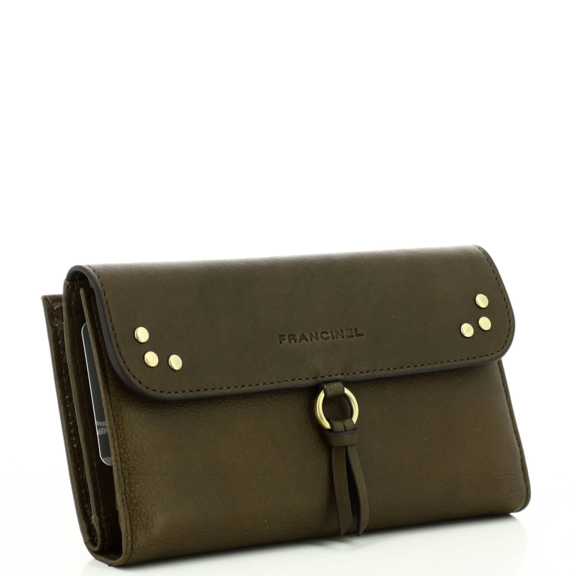 Francinel Compagnon Enola a rabat en cuir*Femme Portefeuilles Femme