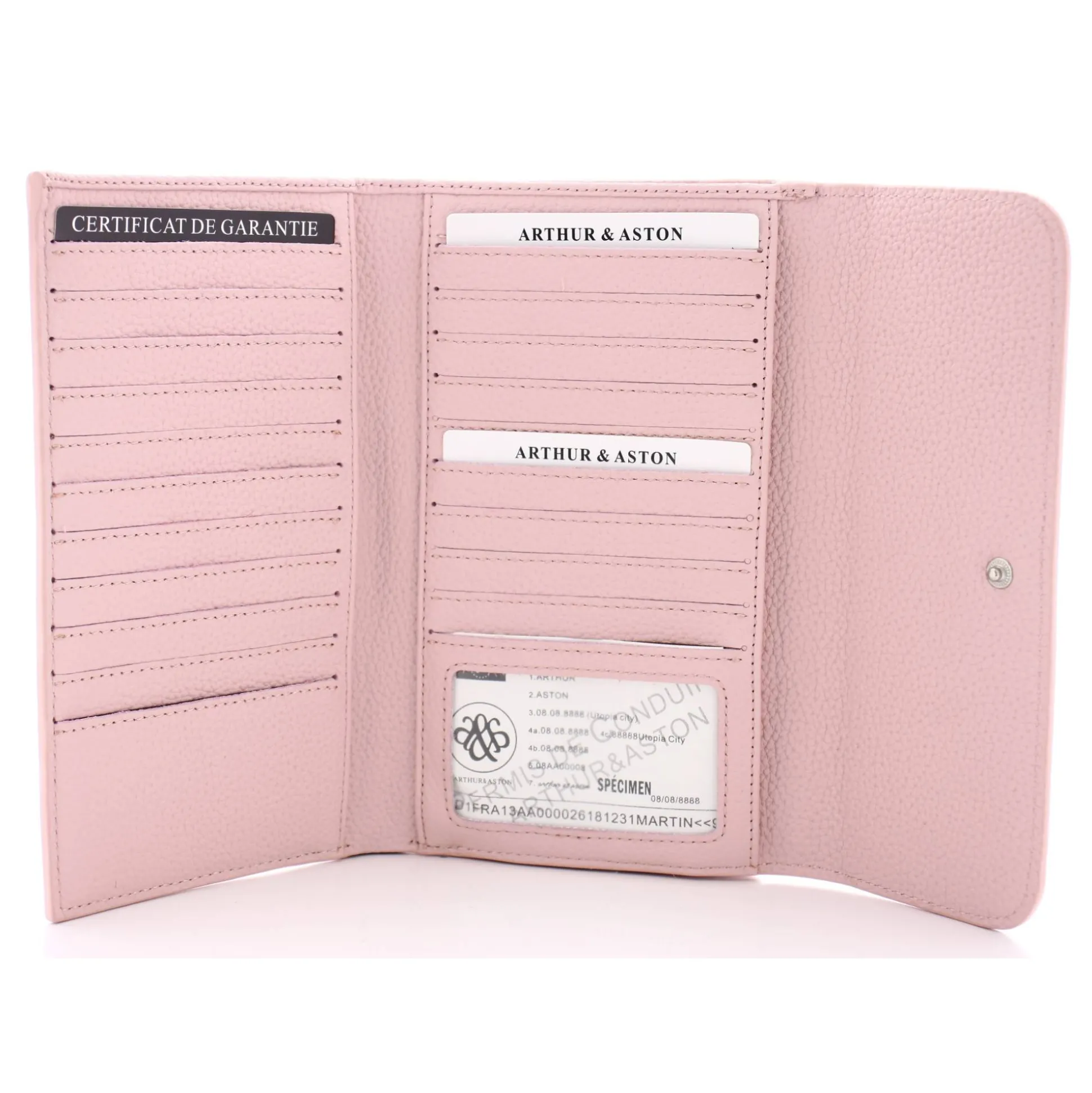 Arthur Aston Compagnon femme Joy en cuir*Femme Portefeuilles Femme