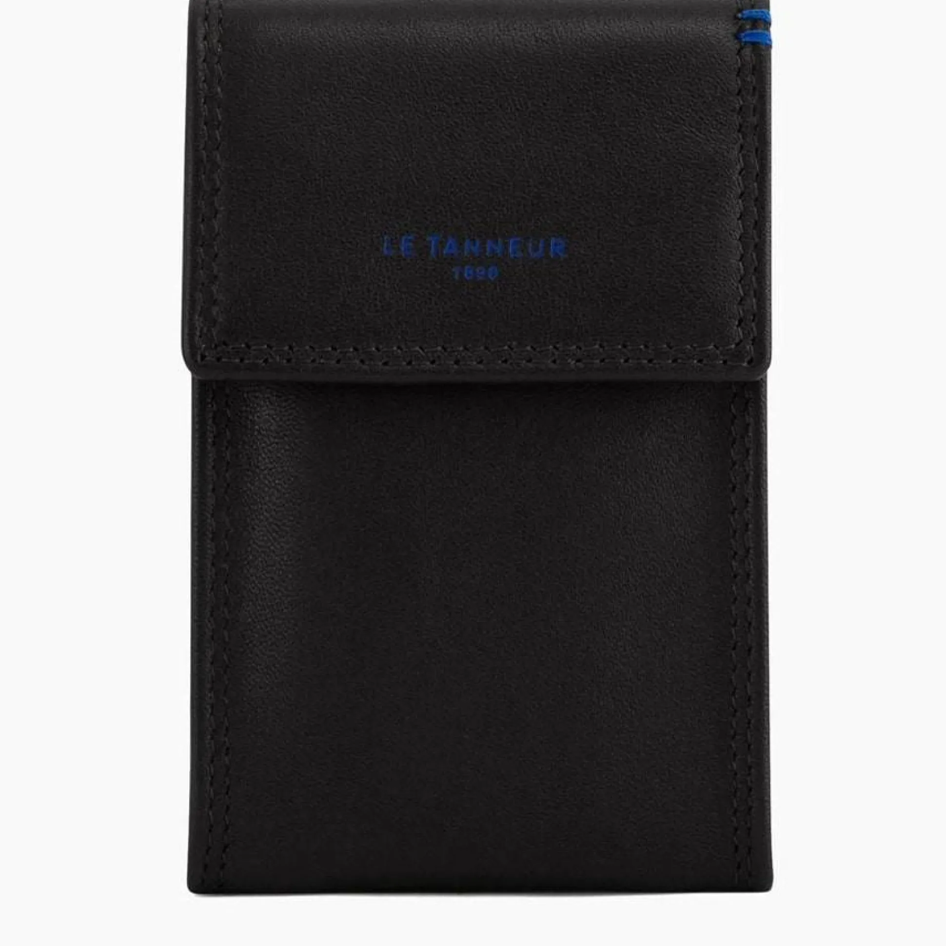 Le Tanneur Etui cles a rabat cuir lisse Martin*Homme Porte-Clés