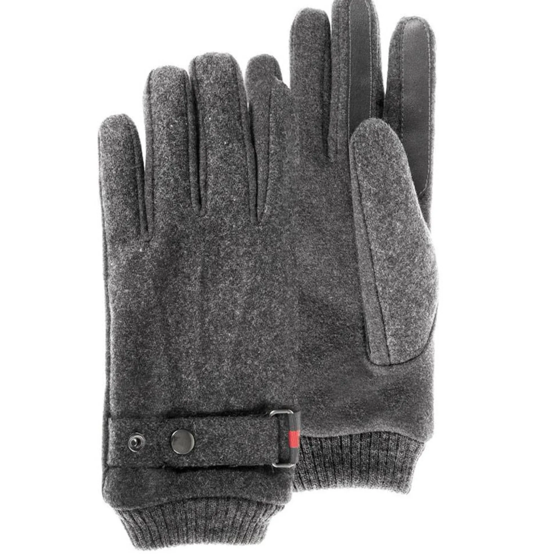 Isotoner Gants tissu laine compatibles ecrans tactiles*Homme Gants Homme