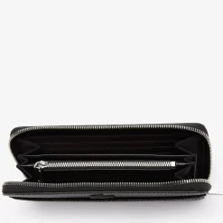 Lacoste Grand portefeuille Chantaco en cuir*Femme Portefeuilles Femme