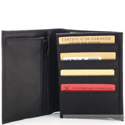 Arthur Aston Grand portefeuille cuir gras Louis*Homme Portefeuilles Homme