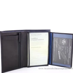Arthur Aston Grand portefeuille en cuir Pablo*Homme Portefeuilles Homme