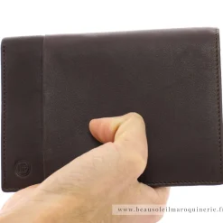 Serge Blanco Grand portefeuille en cuir Anchorage*Homme Portefeuilles Homme