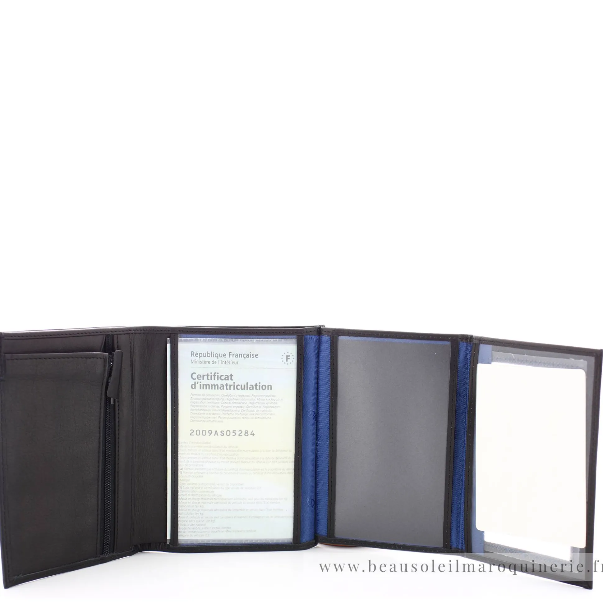 Arthur Aston Grand portefeuille homme en cuir plonge Ennis*Homme Portefeuilles Homme