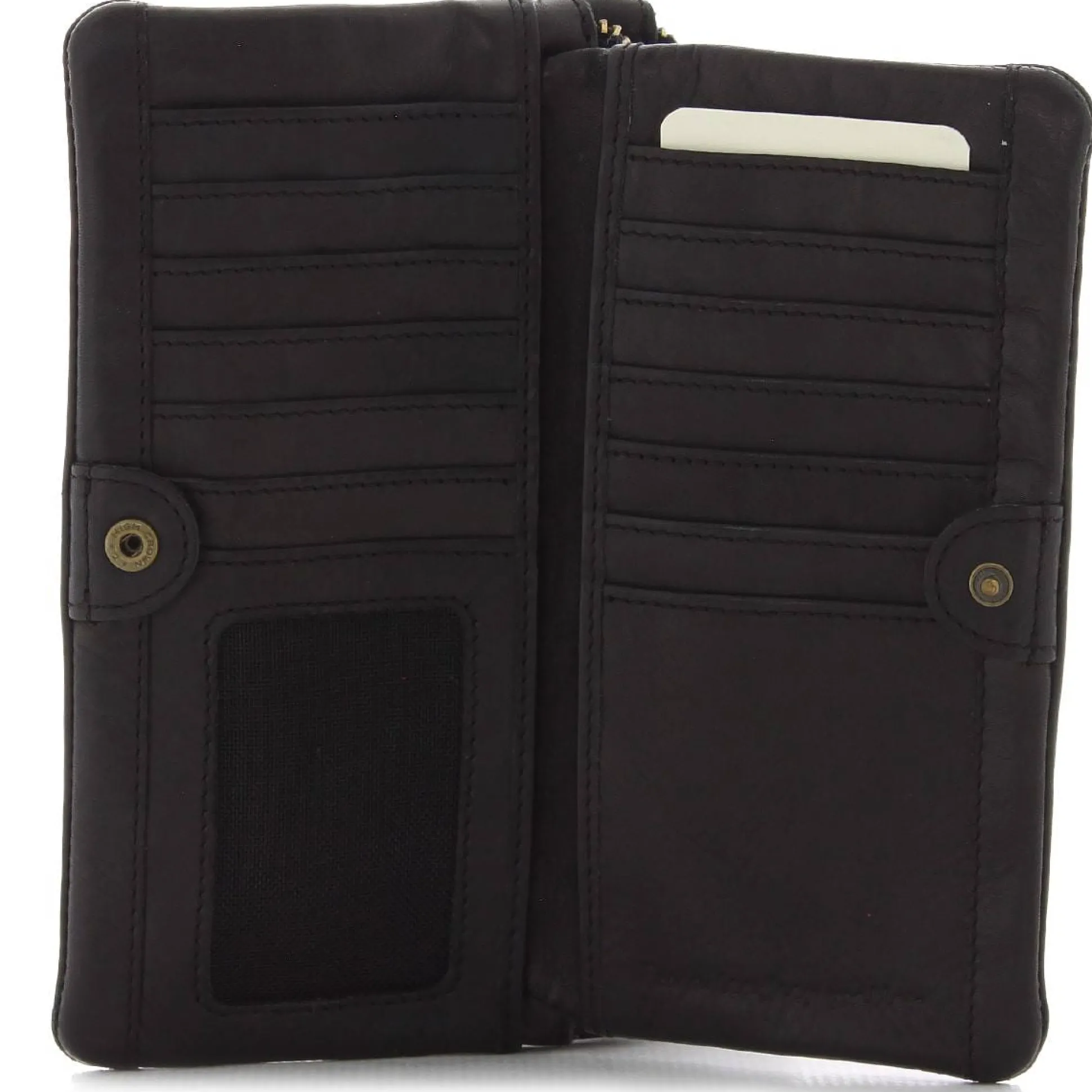 Biba Grand portefeuille Kansas zippe en cuir*Femme Portefeuilles Femme