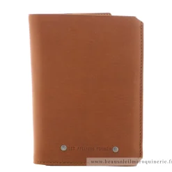 Les Ateliers Foures Grand portefeuille Promethee rabat cartes Baroudeur*Homme Portefeuilles Homme