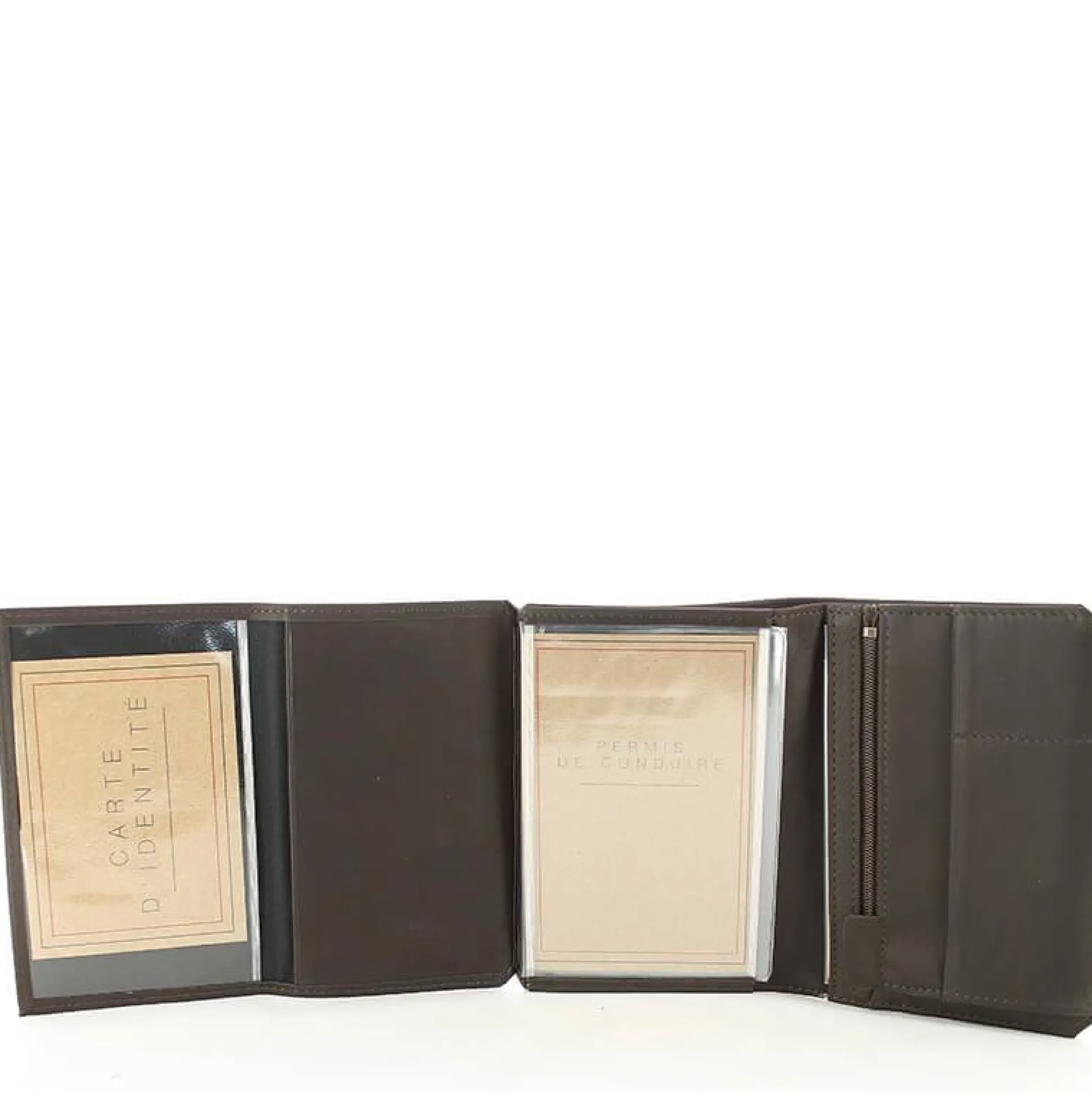 Les Ateliers Foures Grand portefeuille Promethee Baroudeur depliant*Homme Portefeuilles Homme