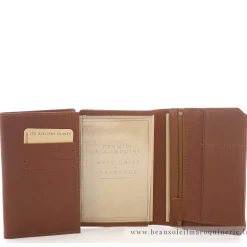 Les Ateliers Foures Grand portefeuille Promethee Baroudeur depliant*Homme Portefeuilles Homme