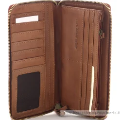 Biba Grand portefeuille zippe Boston*Femme Portefeuilles Femme