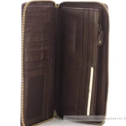 Biba Grand portefeuille zippe Boston*Femme Portefeuilles Femme