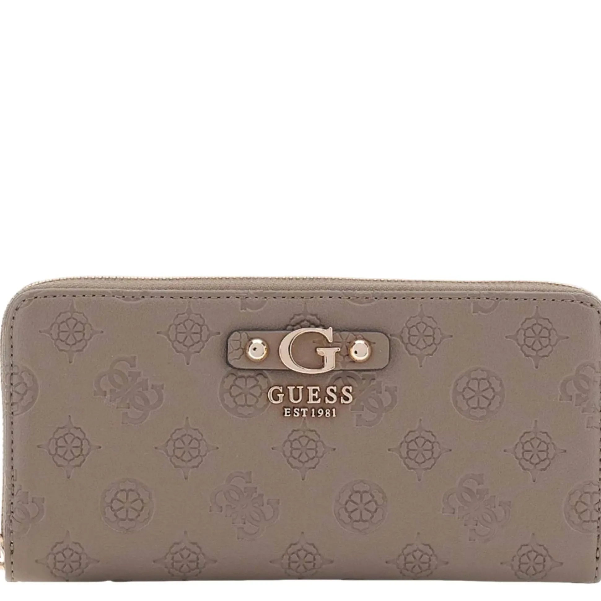 Guess Grand portefeuille zippe Gerty logo 4G*Femme Portefeuilles Femme