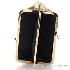 Pourchet Grand porte-monnaie bourse cuir d'agneau*Femme Porte-Monnaie Femme