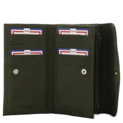 Frandi Grand porte-monnaie cuir rabat enveloppe 96469 - Fabrique en France*Femme Porte-Monnaie Femme