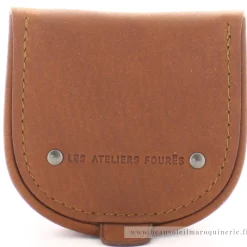 Les Ateliers Foures Grand porte-monnaie cuvette Eleos Baroudeur*Homme Porte-Monnaie Homme