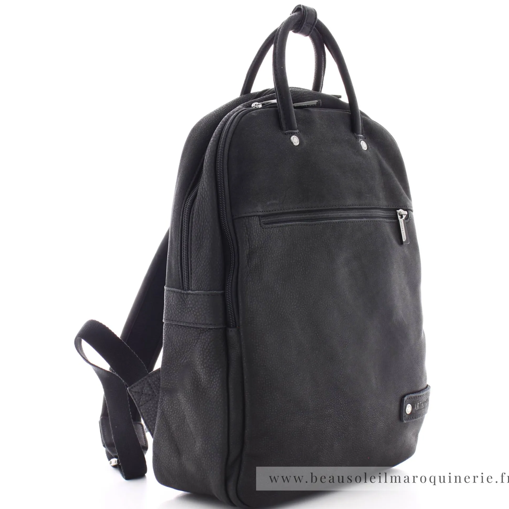 Arthur Aston Grand sac a dos Oscar en cuir*Homme Sacs À Dos