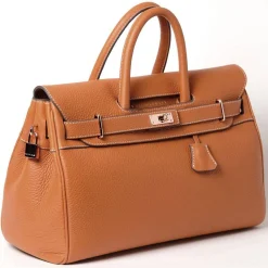 Mac Douglas Grand sac a main Pyla Romy cuir graine S*Femme Sacs À Main