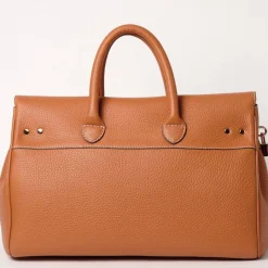 Mac Douglas Grand sac a main Pyla Romy cuir graine S*Femme Sacs À Main
