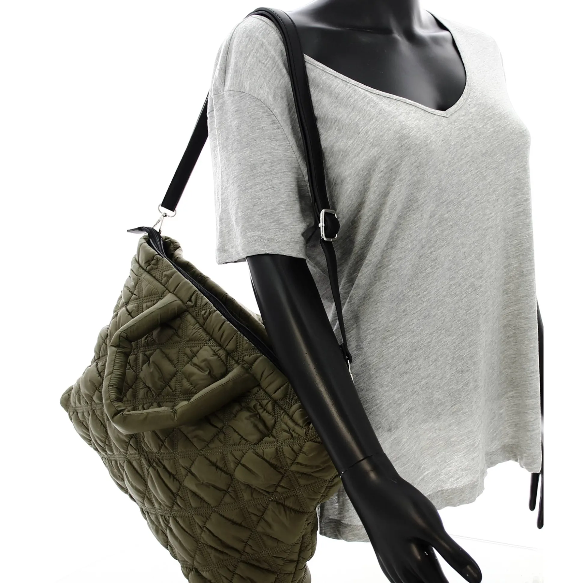 Mia & Joy Grand sac a main Scarlett matelasse*Femme Sacs À Main