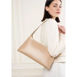 Lancaster Grand sac baguette zippe Suave Ace*Femme Sacs Porté Épaule
