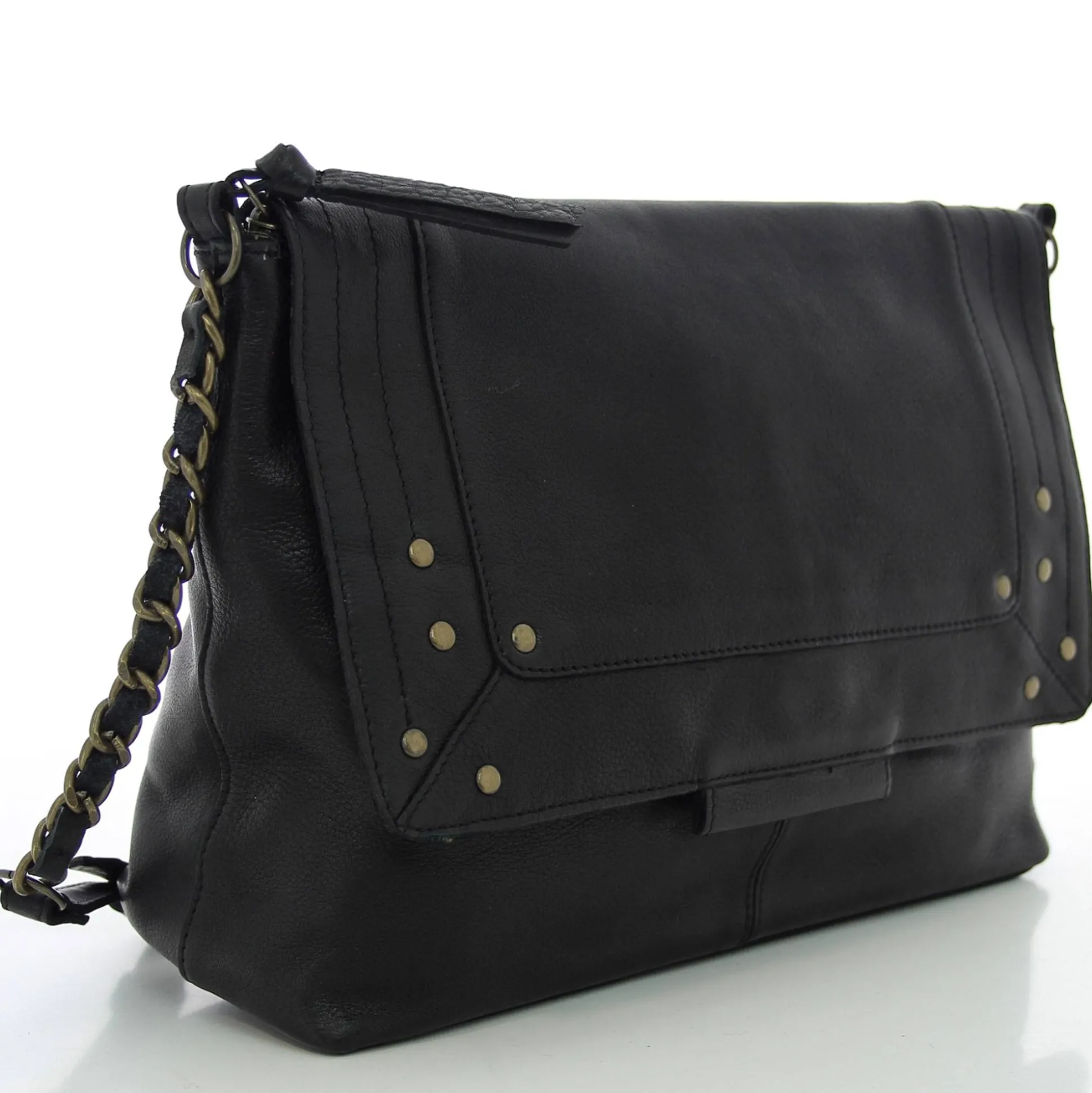 Pieces Grand sac besace Felizia cuir a rabat*Femme Sacs Bandoulière