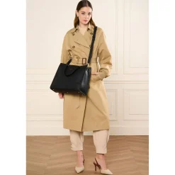 Lancaster Grand sac cabas L Foulonne Double*Femme Sacs Cabas