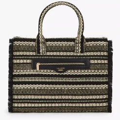 Lollipops Grand sac cabas L Nocciolato effet tweed*Femme Sacs À Main
