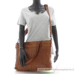 Gianni Conti Grand sac cabas porte epaule cuir*Femme Sacs À Main