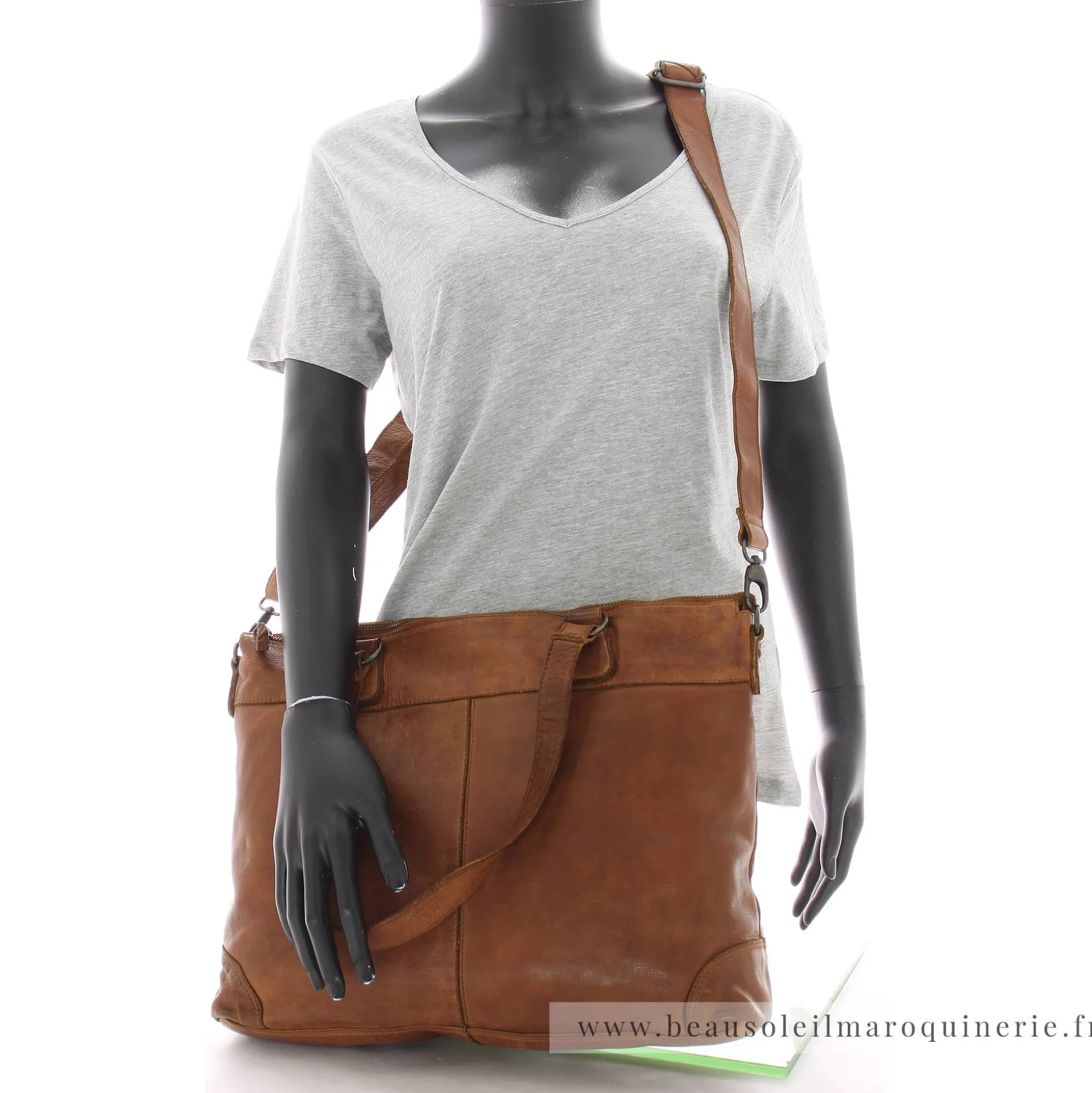 Gianni Conti Grand sac cabas porte epaule cuir*Femme Sacs À Main