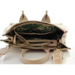 Mia & Joy Grand sac cabas porte main Vicky graine*Femme Sacs À Main