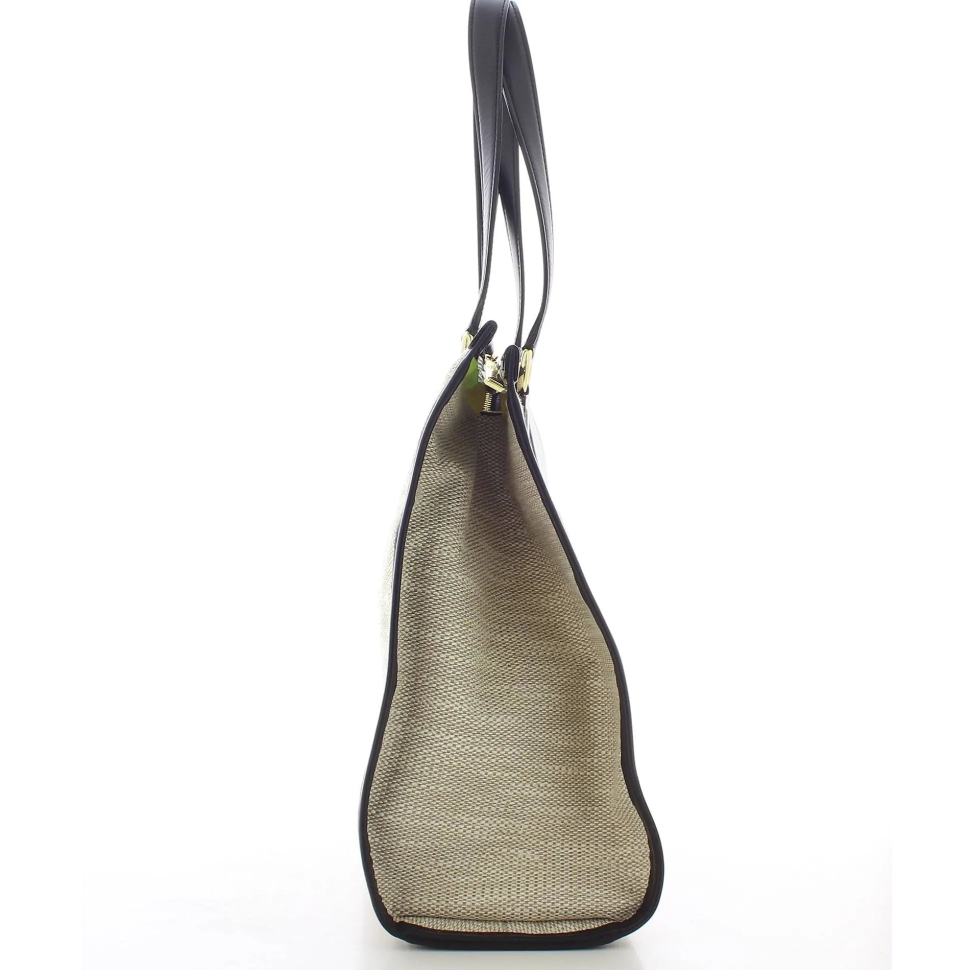 Lancel Grand sac cabas zippe L Summer Tote en jute*Femme Sacs Cabas