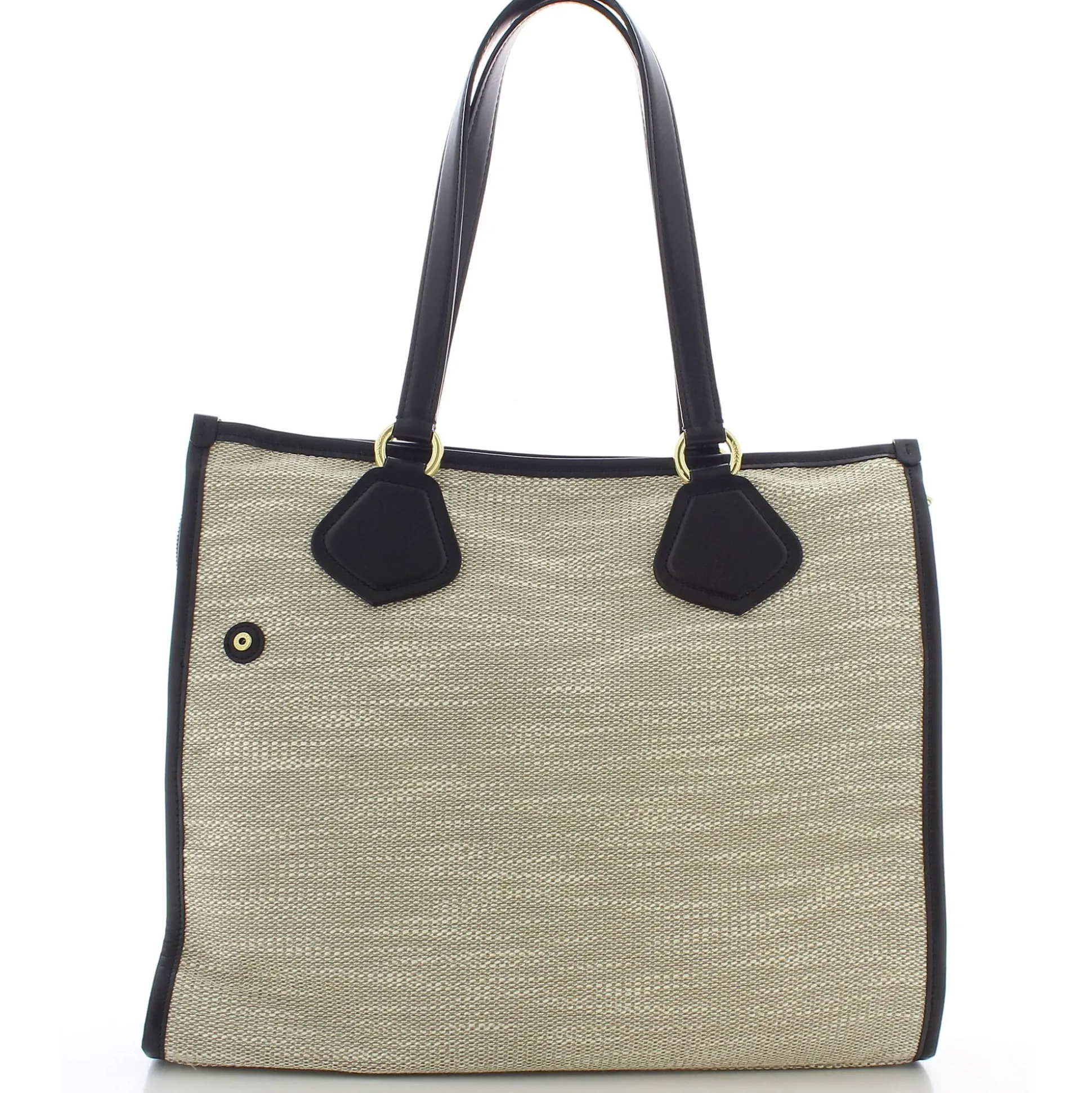 Lancel Grand sac cabas zippe L Summer Tote en jute*Femme Sacs Cabas