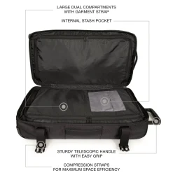 Eastpak Grand sac de voyage Tranverz CNNCT L 79cm* Valises 2 Roues