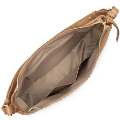 Lancaster Grand sac porte epaule L Dune en cuir*Femme Sacs Porté Épaule
