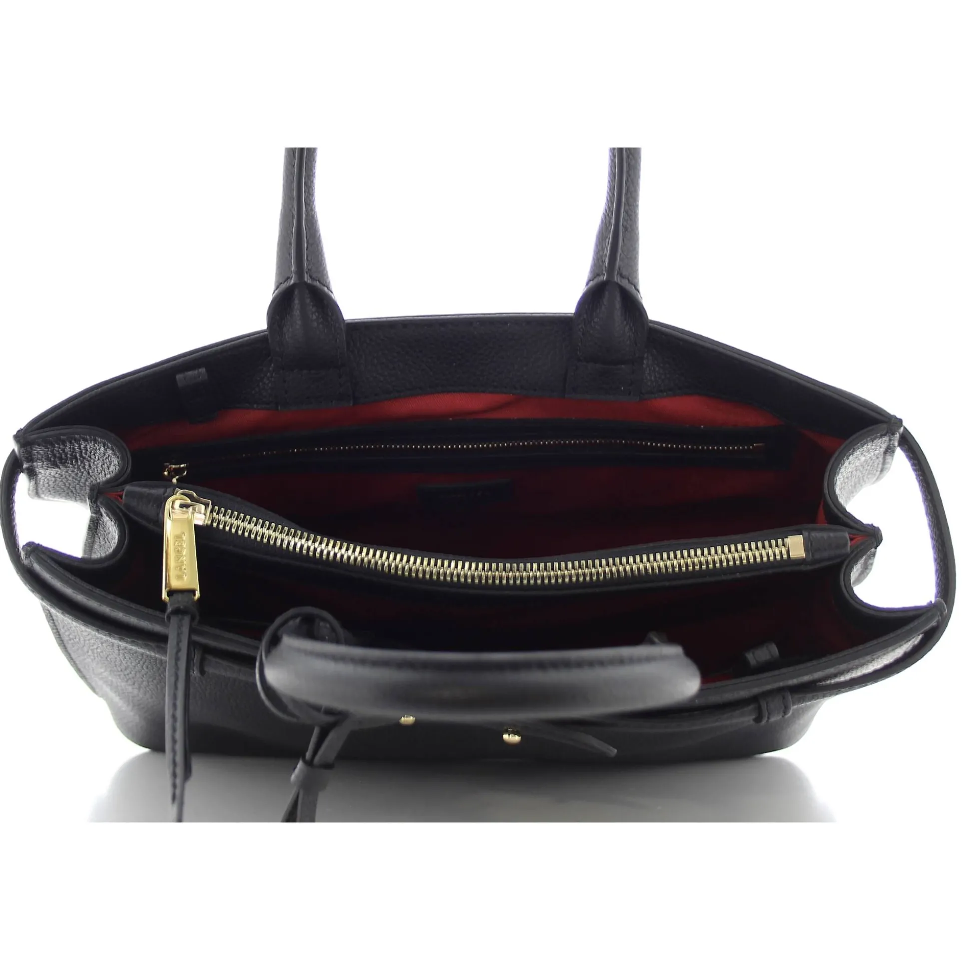Lancel Grand sac porte main Faubourg L cuir graine*Femme Sacs À Main
