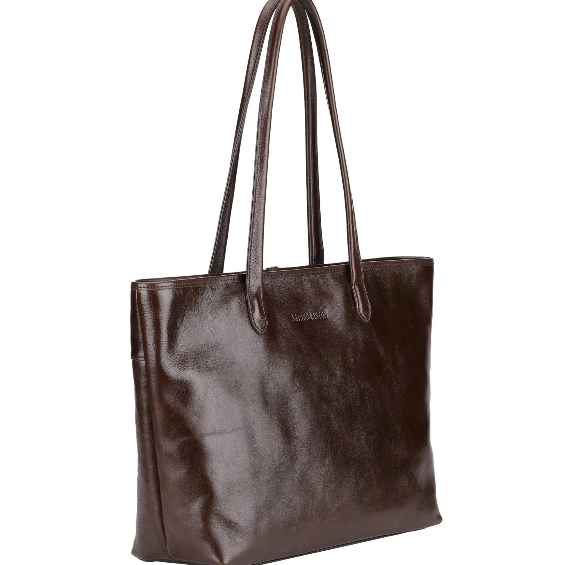 Arthur Aston Grand sac shopping Edith en cuir*Femme Sacs Porté Épaule