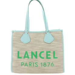 Lancel Grand sac Summer Tote L toile de jute*Femme Sacs Cabas