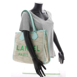 Lancel Grand sac Summer Tote L toile de jute*Femme Sacs Cabas