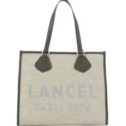 Lancel Grand sac Summer Tote L toile de jute*Femme Sacs Cabas