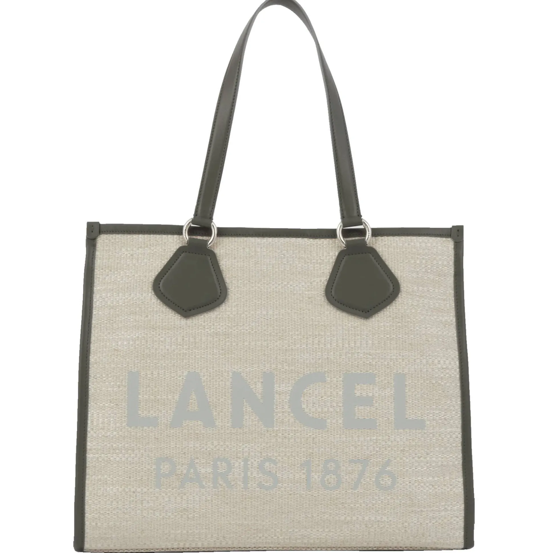 Lancel Grand sac Summer Tote L toile de jute*Femme Sacs Cabas