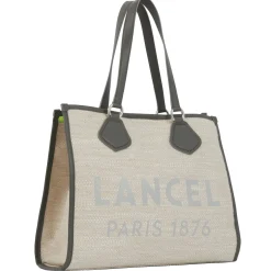 Lancel Grand sac Summer Tote L toile de jute*Femme Sacs Cabas